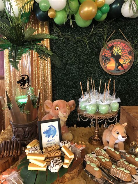 Lion King Baby Shower Party Ideas Photo 8 Of 19 Catch My Party