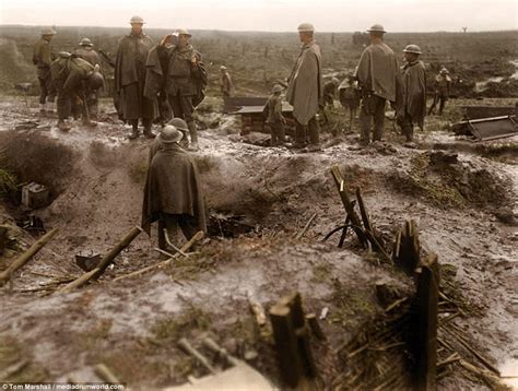 Incredible Photos Show Battle Of Passchendaele In Colour Daily Mail
