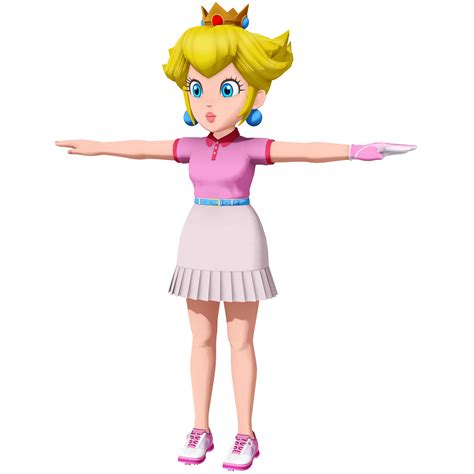 Mario Golf Super Rush Princess Peach By Supnovachan17 On Deviantart