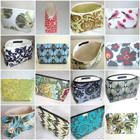 Pattern For Large Cosmetic Bag Pdf Version Etsy Cosmetic Bag Pattern Purse Sewing Patterns