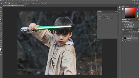 how to create lightsaber photos in photoshop
