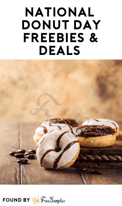 National Donut Day Freebies And Deals 2023