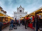 Mercatino di Natale a Firenze: Weihnachtsmarkt, Chiesa di Santa Croce