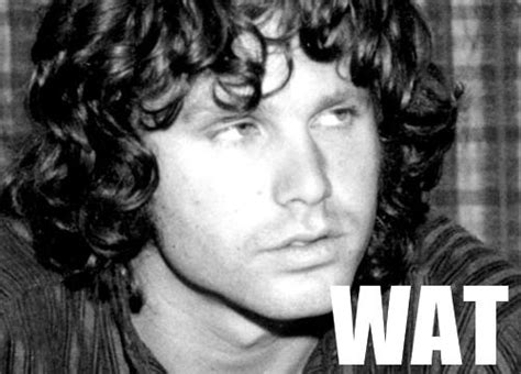 Jim Morrison Wat Reaction Images Know Your Meme