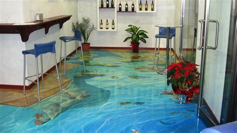 Epoxy floor 3d specializes in the solid epoxy floorings applications on concrete floors for interior homes such us: Top 8 of the Coolest 3D Floors Created with Epoxy - YouTube