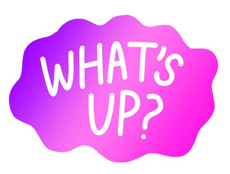 Whats Up Hello Sticker by megan motown for iOS & Android ...