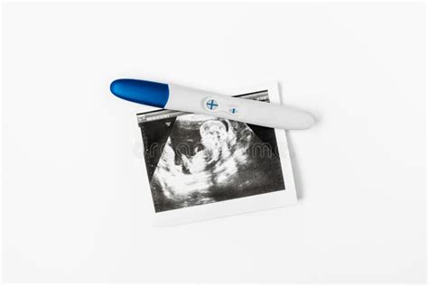 Positive Pregnancy Test On Ultrasound Photo A Positive Pregnancy Test
