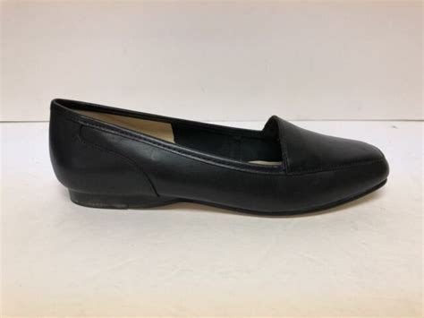 Bandolino Womens Liberty Slip On Loafer Flats Black Size 6m Ebay
