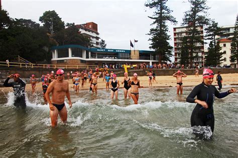 Manly Open Water Swim Sydney Australia 310514 Jono Vernon Powell