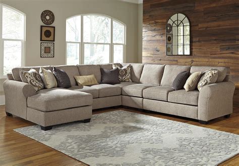 Pantomine 39122s1 5 Piece Sectional With Chaise Sadlers Home