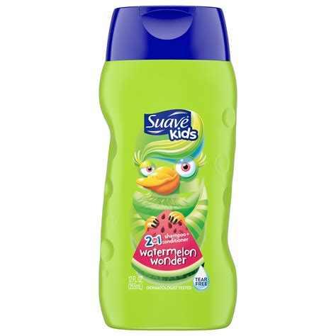 Suave Kids Watermelon Detangling And No Tears 2 In 1 Shampoo Plus