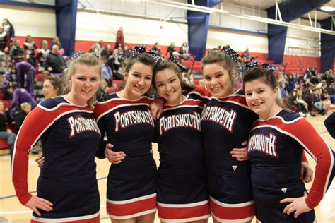 Portsmouth High School Cheerleaders Win First Place At Interscholastic