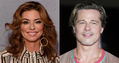 Shania Twain Reveals If Shes Ever Met Brad Pitt After Name Checking Him In That Dont Impress