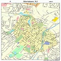 Morristown New Jersey Street Map 3448300
