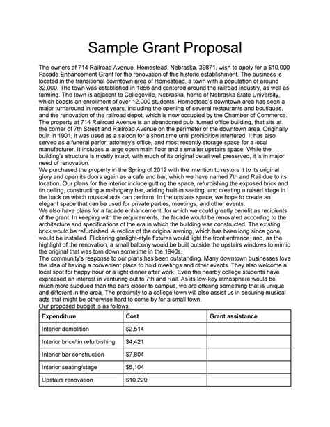 Research Grant Template