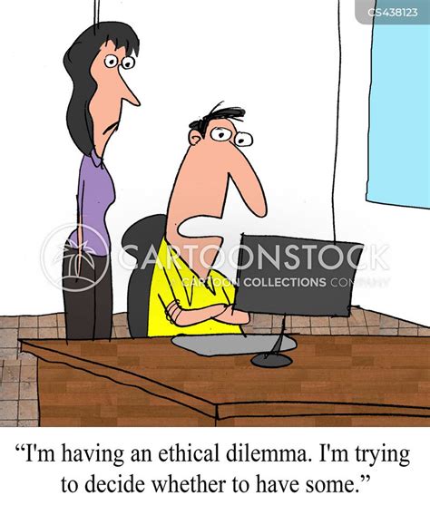 Ethical Dilemmas Cartoons And Comics Funny Pictures From Cartoonstock
