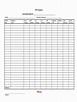 Blank Spreadsheet - Fill Online, Printable, Fillable, Blank | pdfFiller