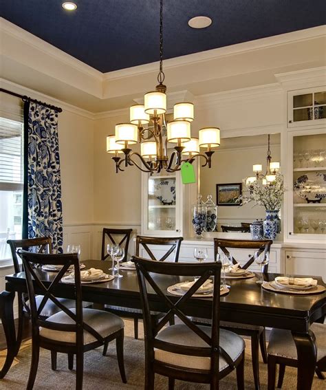 Loving The Blue Ceiling Dining Room Ceiling Dining Room Remodel
