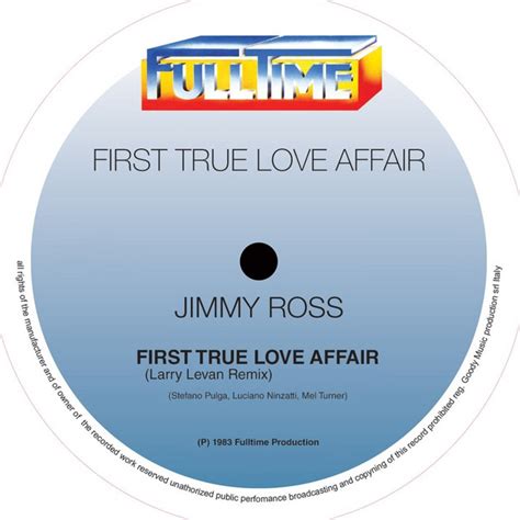 First True Love Affair Larry Levan Remix Song And Lyrics By Jimmy