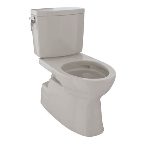 Toto® Vespin® Ii 1g® Two Piece Elongated 10 Gpf Universal Height Skirted Design Toilet With