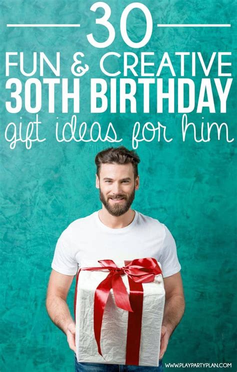 Creative thirtieth birthday gifts for the personal touch. 30+ Creative 30th Birthday Gift Ideas for Him that He Will ...