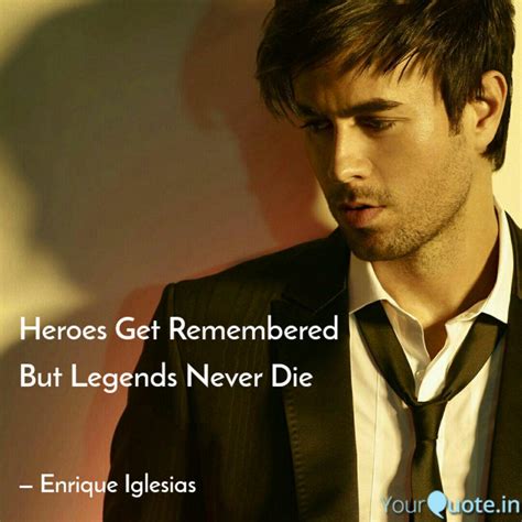 I'min a happy relationship— that's all that matters, i believe in commitment. 16 Best Inspirational Enrique Iglesias Quotes Images - Wish Me On