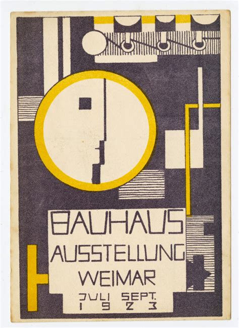 Cocosse Journal Bauhaus Exhibition Posters Weimar 1923