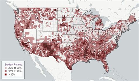 Map How Student Poverty Has Increased Since The Great Recession The