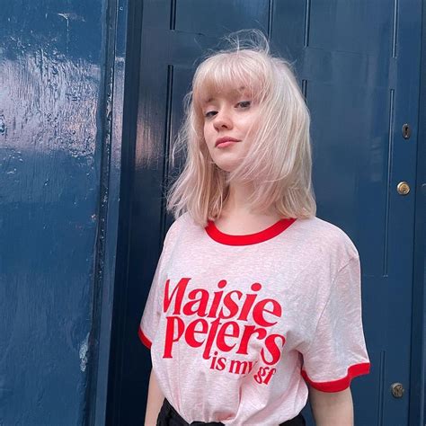 Everything Maisie Peters 🍒 On Instagram “mazzie Is Blonde Guys