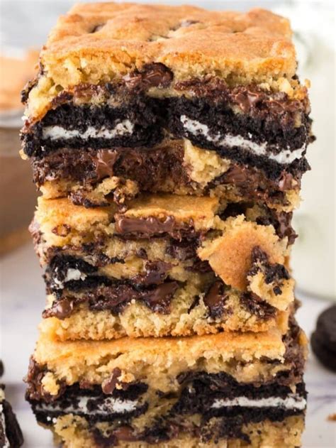 Oreo Cookie Bars Recipe Sweet Cs Designs