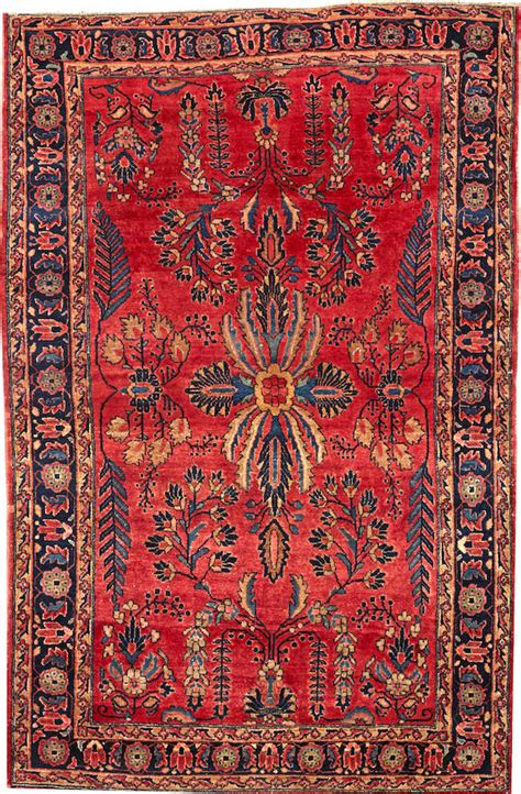 bonhams a mohajaron sarouk rug central persia size approximately 4ft 3in x 6ft 7in