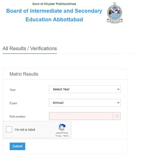 Abbottabad Board 11th Class Result 2022 By Roll Number And Name Search