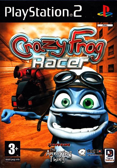 Crazy Frog Racer (2005) PlayStation 2 box cover art - MobyGames