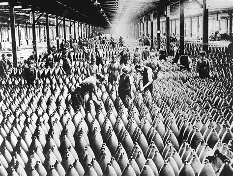 First World War Munitions Factory Stock Image V2000214 Science
