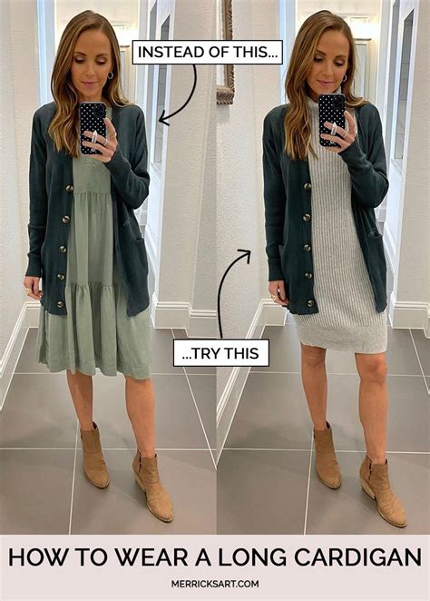 how to wear long cardigans merrick s art dress with cardigan cardigan fall outfit how to