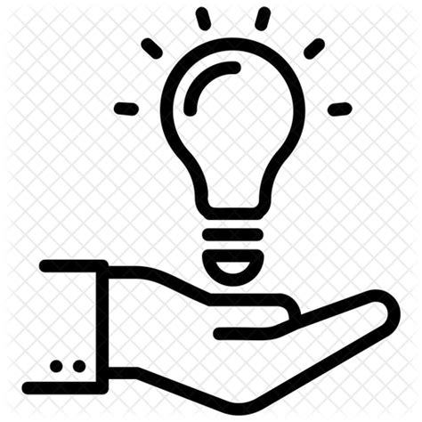 Creative Solution Icon Download In Line Style