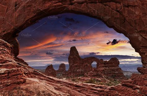 Arches National Park Stock Photo Containing America And Arc Utah