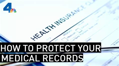 How To Keep Your Medical Records Safe Nbcla Youtube