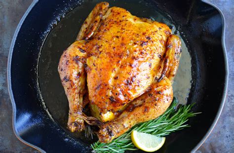 Olive oil with the lemon juice, garlic, and cumin. Simple Roast Chicken with Garlic and Lemon | Just a Taste