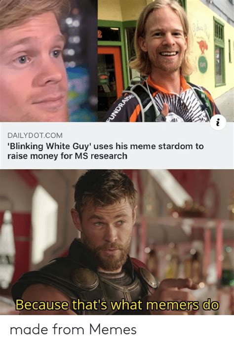 Cafe Dailydot Com Blinking White Guy Uses His Meme Stardom To Raise Money For Ms Research