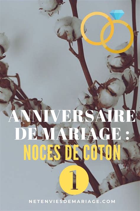 Noces De Coton 1 An De Mariage Signification Et Idées Cadeaux