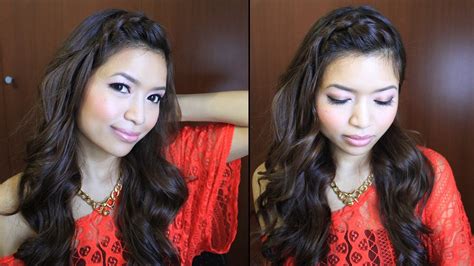 It's possible, but you're going to have some challenges. Braided Bangs and Voluminous Curls Hairstyle for Medium ...