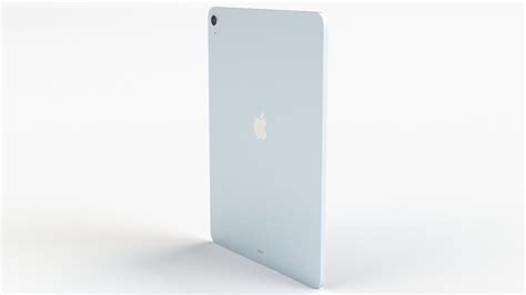 Apple Ipad Air 4 Sky Blue Color 3d Model By 3dxin