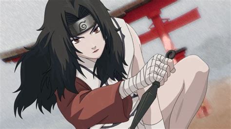 Wallpaper Naruto Yuuhi Kurenai Girl Brunette Knife Bandage Hd