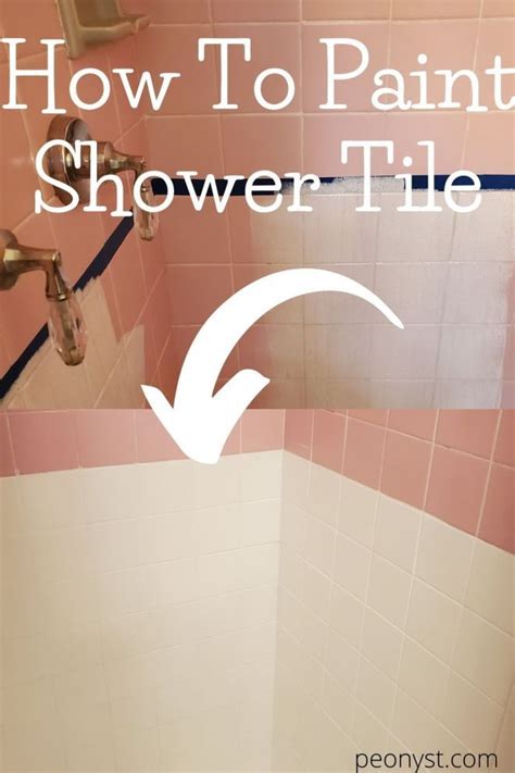 Painting Shower Tile Should You Do It Peony Street In 2021