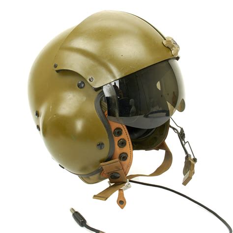 Us Vietnam War Helicopter Pilot Gentex Sph 4 Helmet With Felt Bag