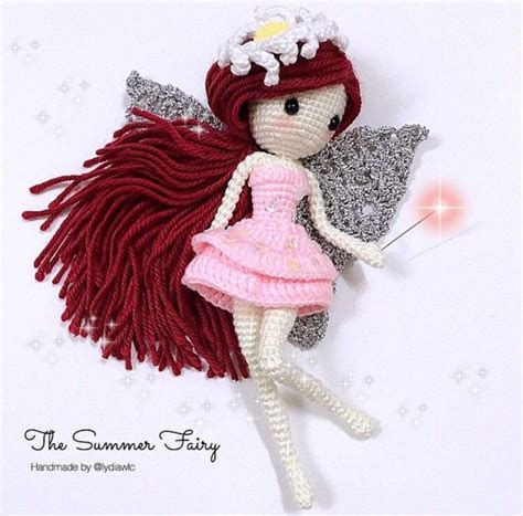 Amigurumi Fairy Doll Inspiration Crochet Fairy Crochet Dolls
