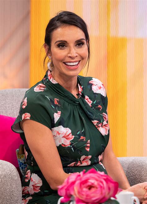 Christine Lampard Wears Red Dress From Kate S Favourite High Street Brand