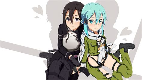 kirito x sinon is one of my new favorite couples kirito x sinon pinterest sword art