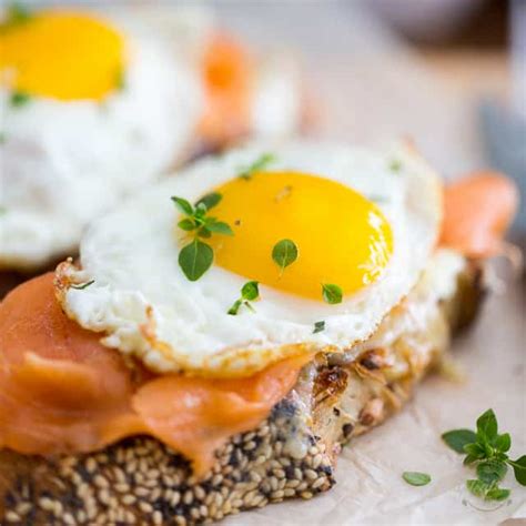 Smoked Salmon And Sharp Cheddar Croque Madame The